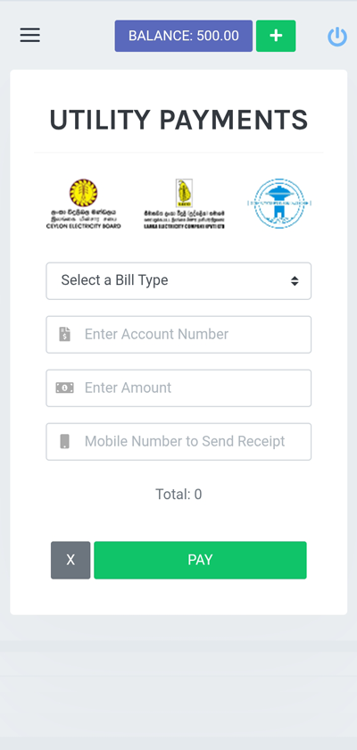 Utility Bill Payments - ReloadMee.com