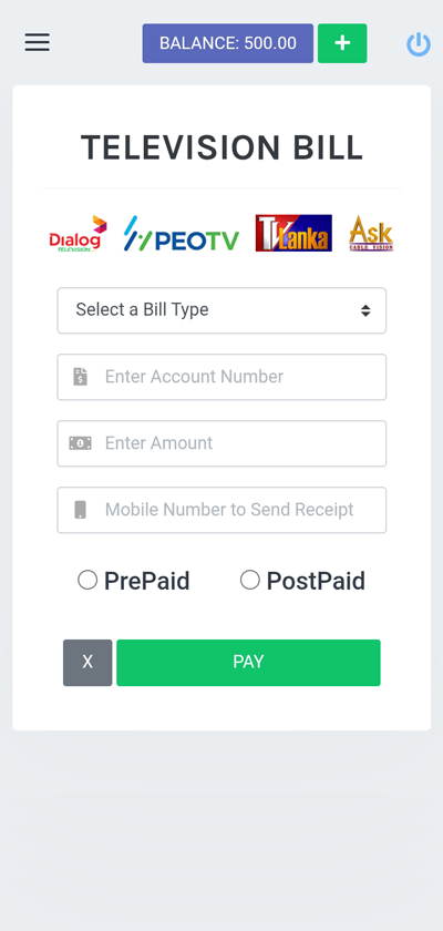 Television Subscriptions - ReloadMee.com